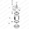 LISTERPETT 3542836O Fuel filter